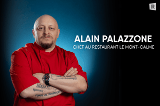 Alain Palazzone, chef au restaurant le Mont Calme à Haute-Nendaz